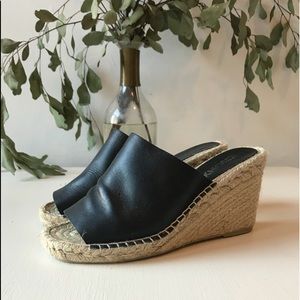 Bronx Wedges Espadrilles sz 39/9